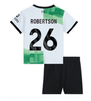 Liverpool Andrew Robertson #26 Udebanesæt Børn 2023-24 Kort ærmer (+ korte bukser)